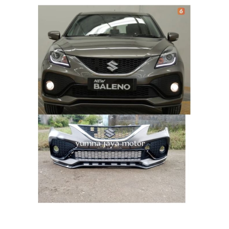 bemper depan Suzuki Baleno hatchback tahun 2020 full set