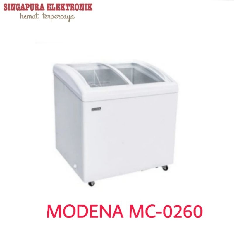 Modena Chest Freezer Sliding MC-0260