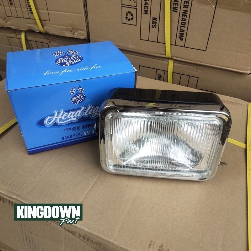 LAMPU DEPAN RX KING COBRA, RX KING MASTER HEADLAMP OVAL - 5T5