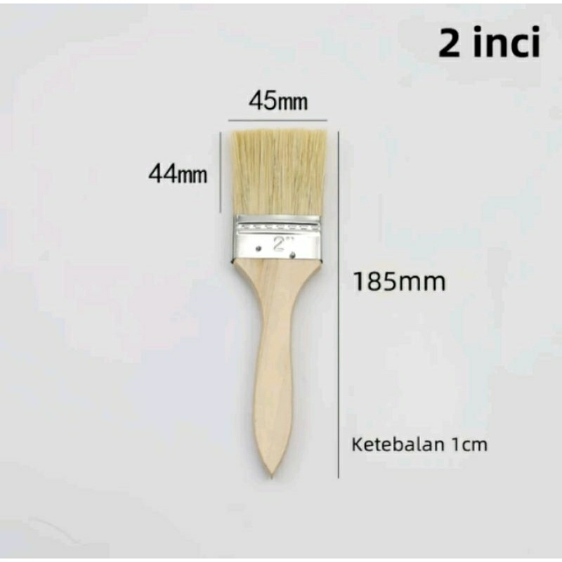 

KUAS CAT KUAS KAYU 2 INCI