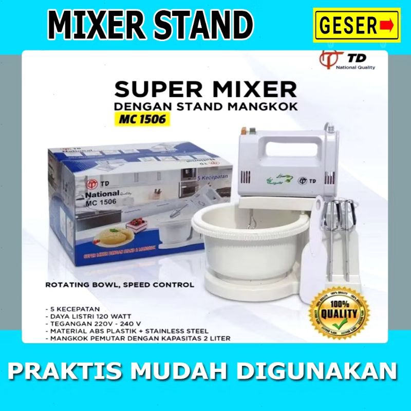 MIXER NATIONAL TD 1506/1505