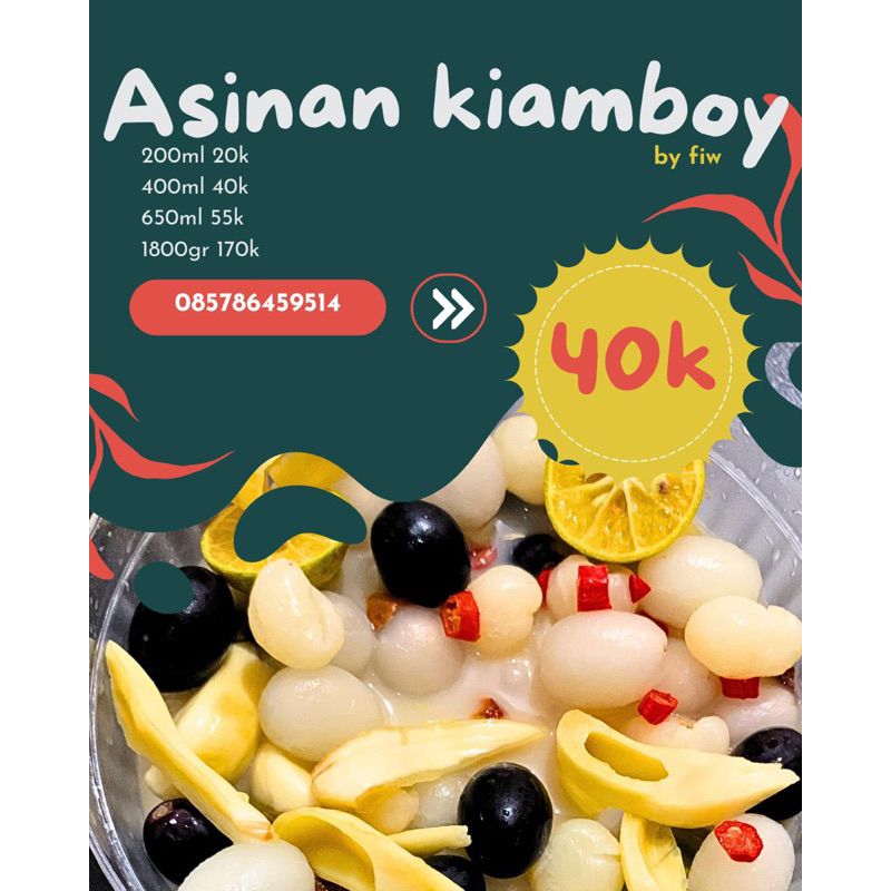 

Asinan kiamboy