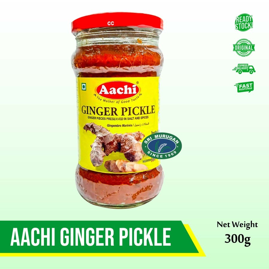 

AACHI GINGER PICKLE 300G