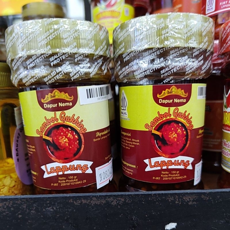 

sambel dapur nema sambol gukhing lappung