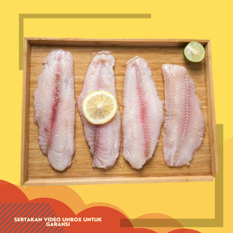 

Daging Ikan Dori Dory Filet Fillet Premium 1kg Fresh Frozen Beku Segar