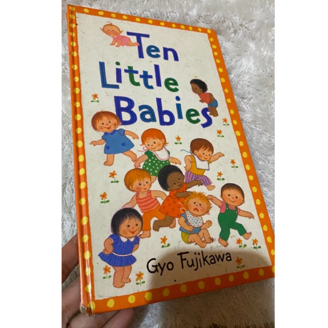 Boardbook lawas-Ten Little Babies /Gyo Fujikawa