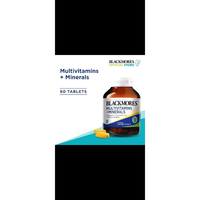 Blackmores multivitamin mineral isi 60