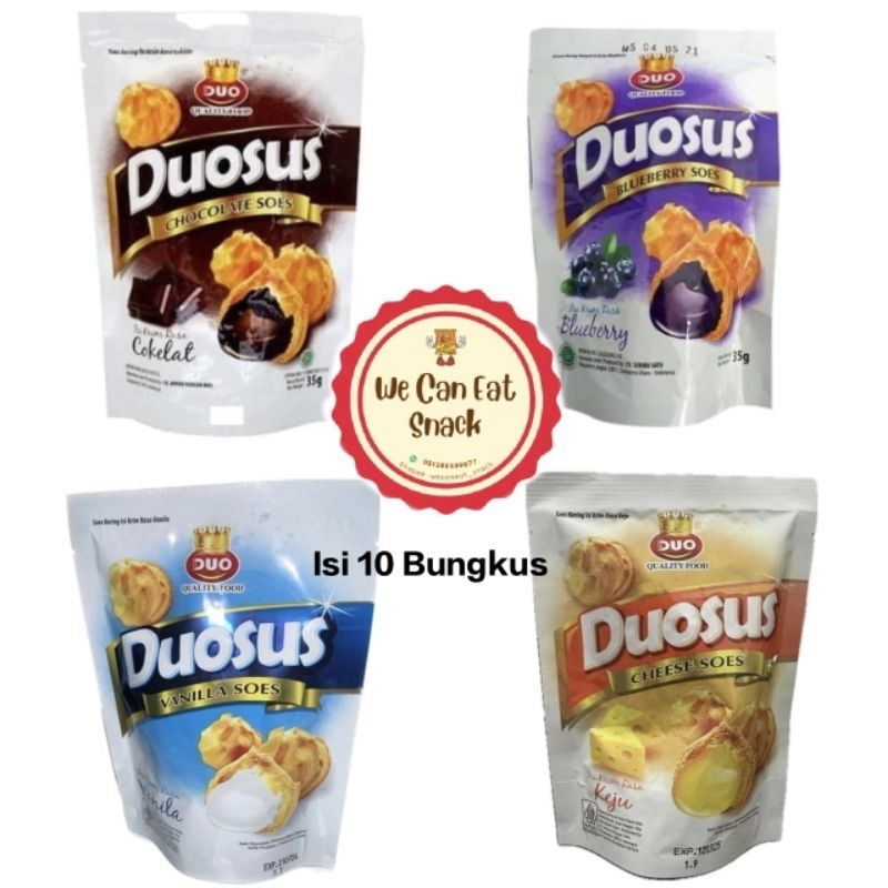 

Duosus Soes Kering Isi Aneka Rasa All Varian