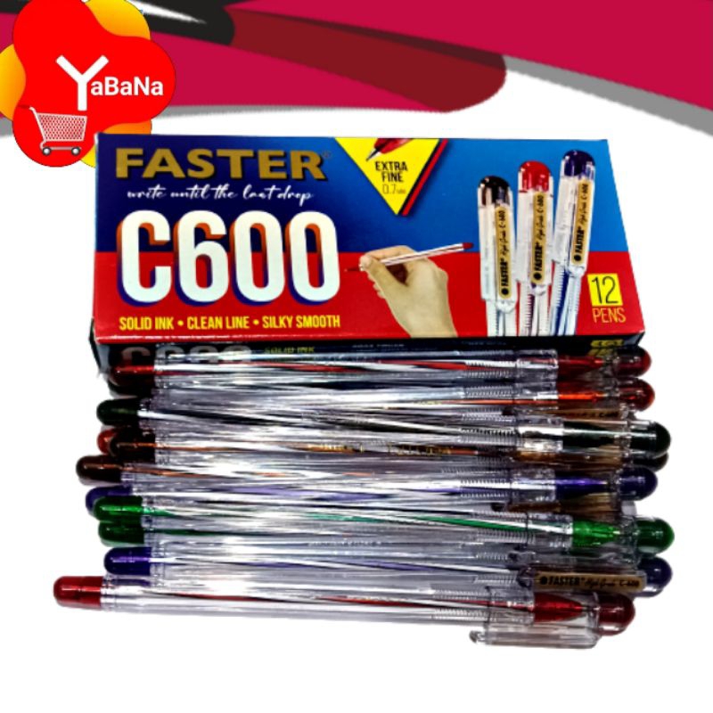 

Pen Pulpen Faster C600 Extra Fine 0,7mm 12pcs