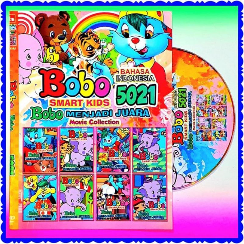 kaset DVD film bobos smart kids film anak anak