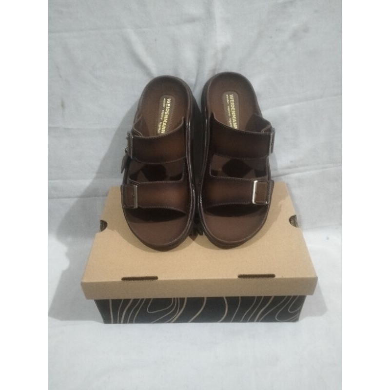 Sandal selop kulit asli pria WEIDENMANN ORIGINAL BM 902