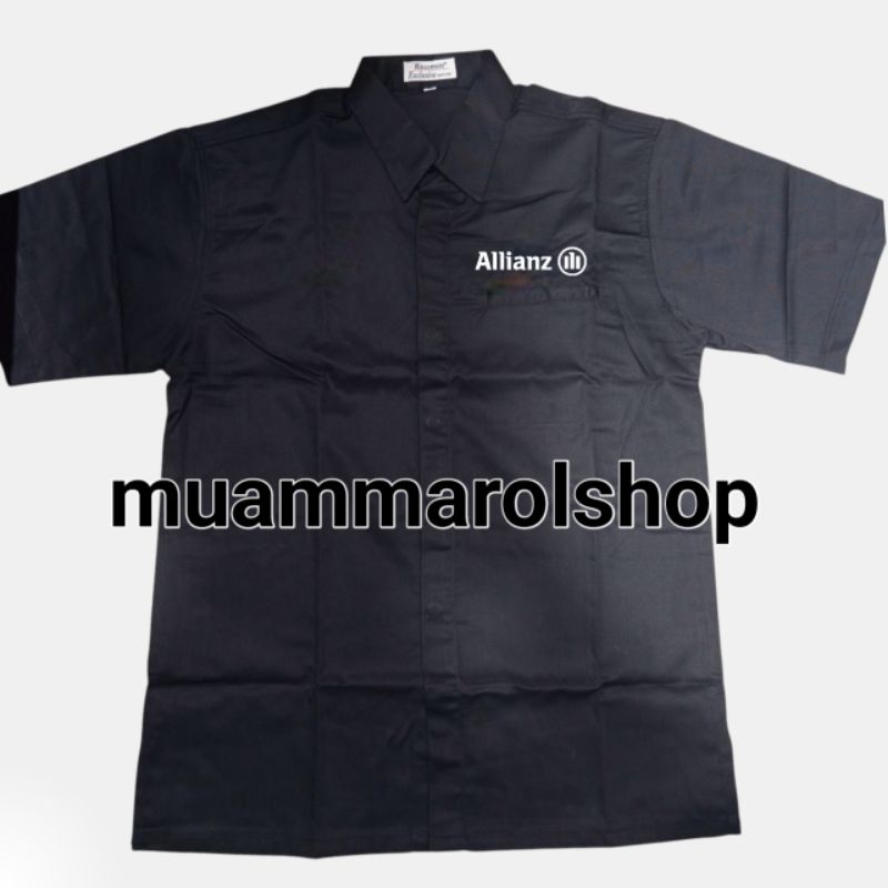 kemeja asuransi allianz bordir