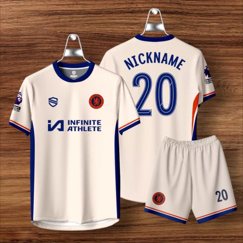 OFFICIAL JERSEY CHELSEA AWAY 2023/2024 GRATIS NAMA DAN NO PUNGGUNG