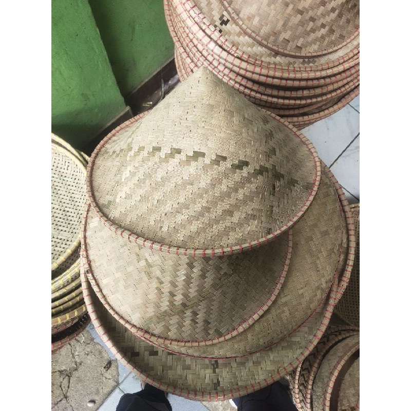 cetok caping topi petani