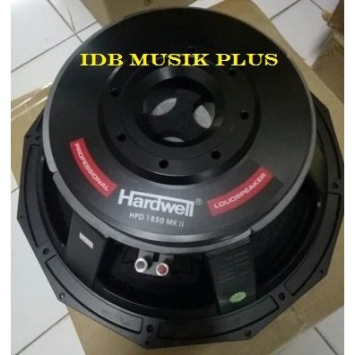 Speaker 18" Hardwell HPD1850 HPD 1850 MKII Component Original