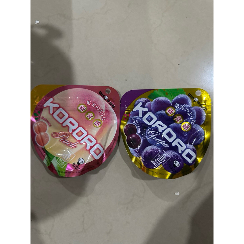 

Kororo Uha jelly candy