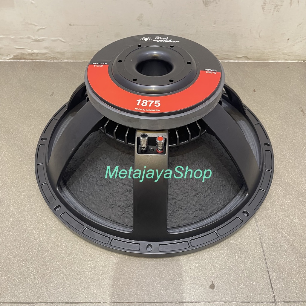 speaker komponen blackspider 1875 woofer 18inch