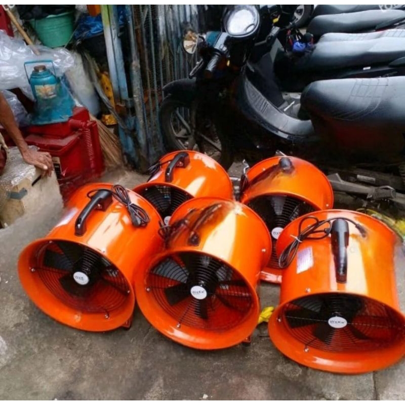 Kipas blower ventilator Portable 16 inch plus selang 5 Meter