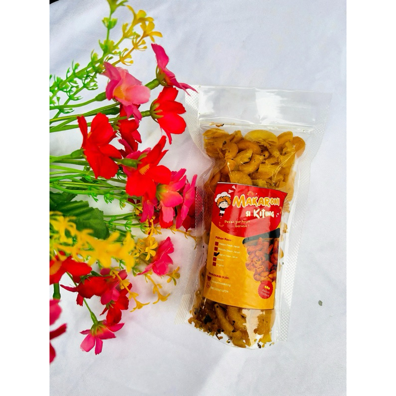 

makaroni original | makaroni rasaoriginal daun jeruk | makaroni non pedas kriuk gurih | cemilan original