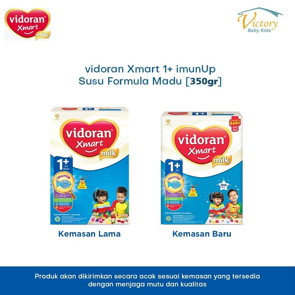 

Vidoran Xmart 1+ All Variant 350gr Susu Formula Pertumbuhan Anak 1-3 Tahun