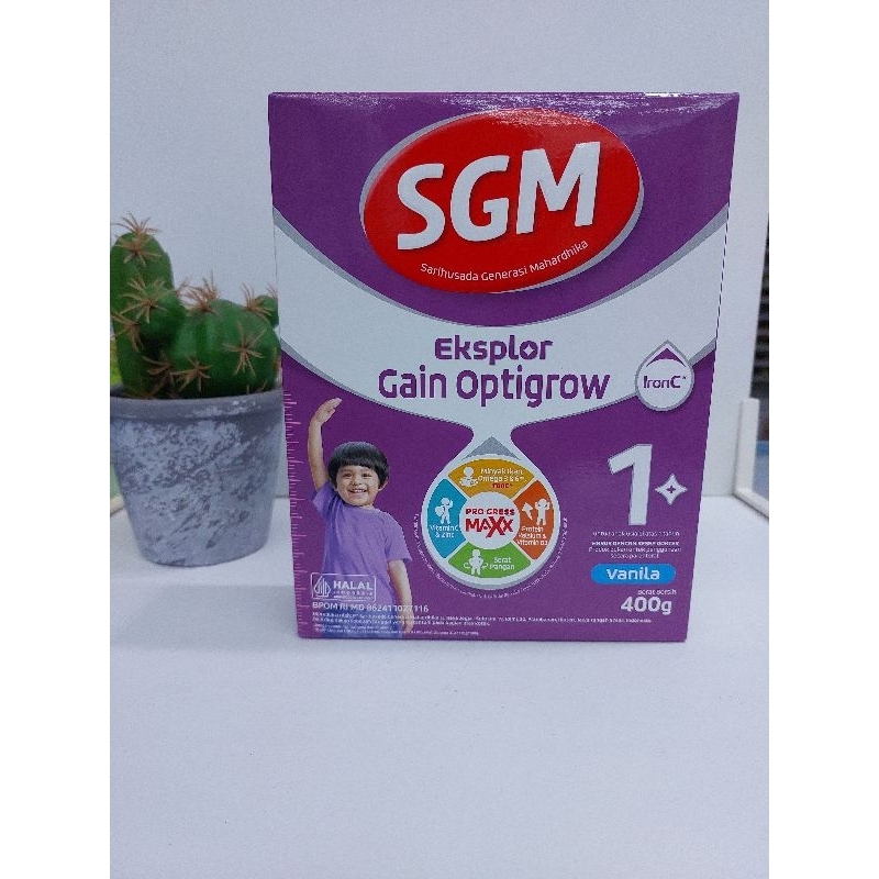 

SGM EKSPLOR GAIN OPTIGROW 400GR VANILA