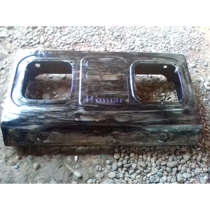 Rangka kompor gas Rinai,casing kompor gas rinai tipe 522 full Hitam (Asli Rinai) Rekondisi/BEKAS