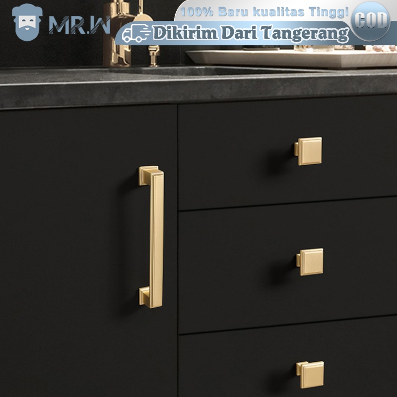 Handle Laci Gold Tarikan Laci Minimalis Tarikan Handel Lemari Gagang Lemari Tarikan Pintu Lemari