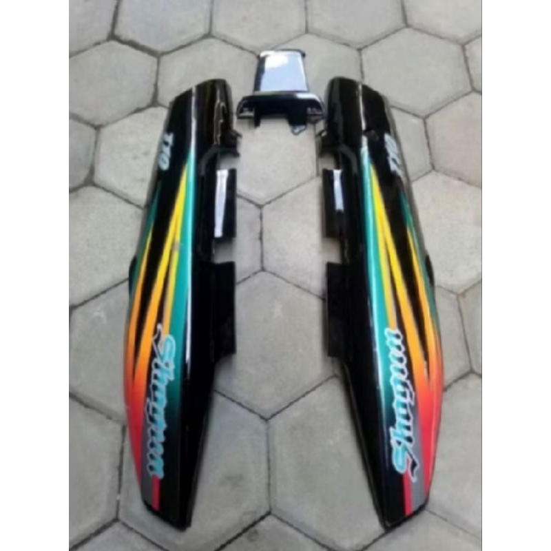 cover body samping Suzuki Shogun kebo