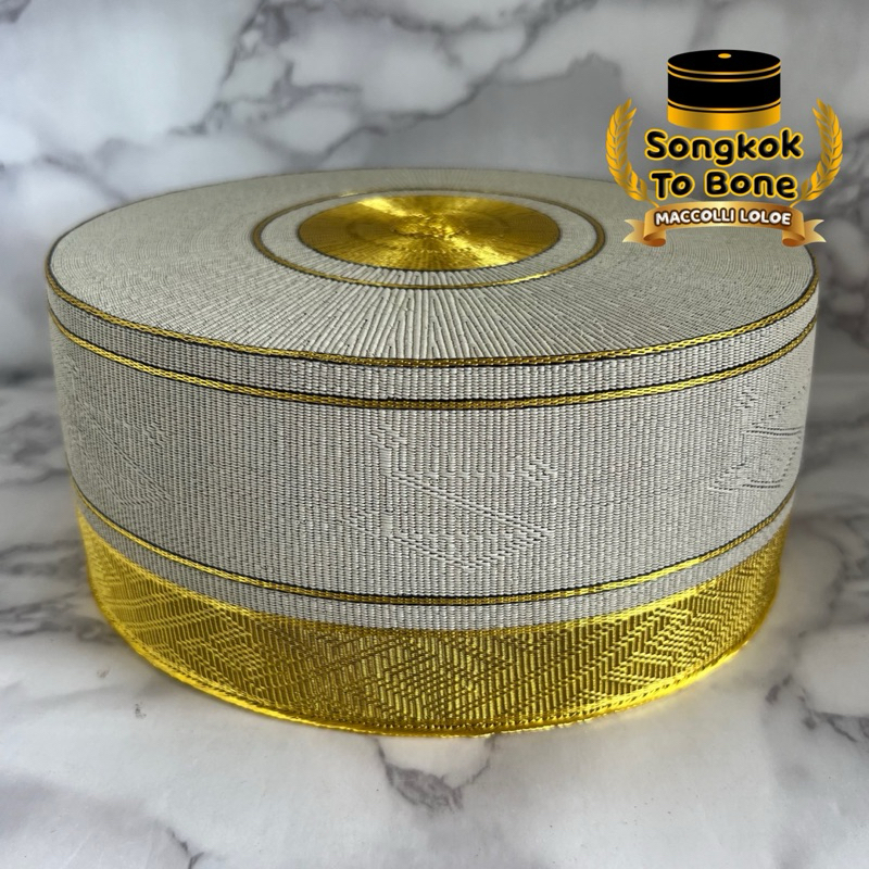 Songkok Recca Tembaga Gold Super Premium - Songkok Bugis - Songkok To Bone