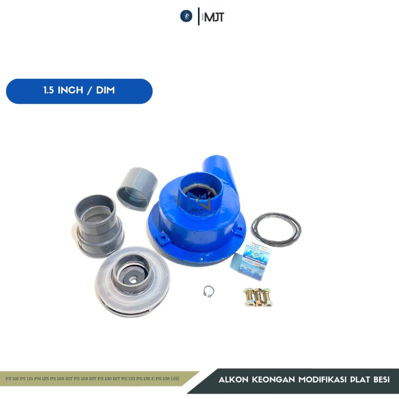 ALKON KEONGAN BESI 1,5" INCH / DIM POMPA AIR MODIFIKASI