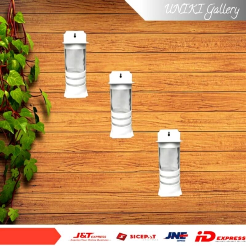 Pot Panjang Tempel Dinding Media Air Hidroponik