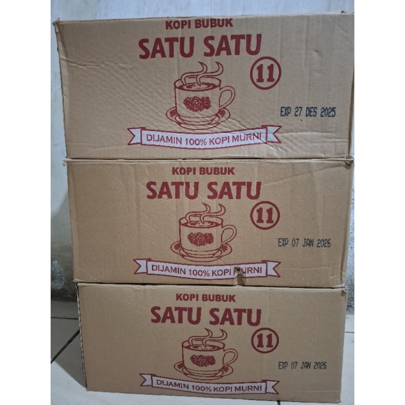 

kopi bubuk satu satu 250g satu dus isi 20 pcs
