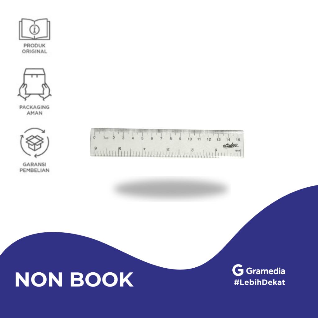 

Estudee Penggaris Plastik 15 Cm - Gramedia Jember