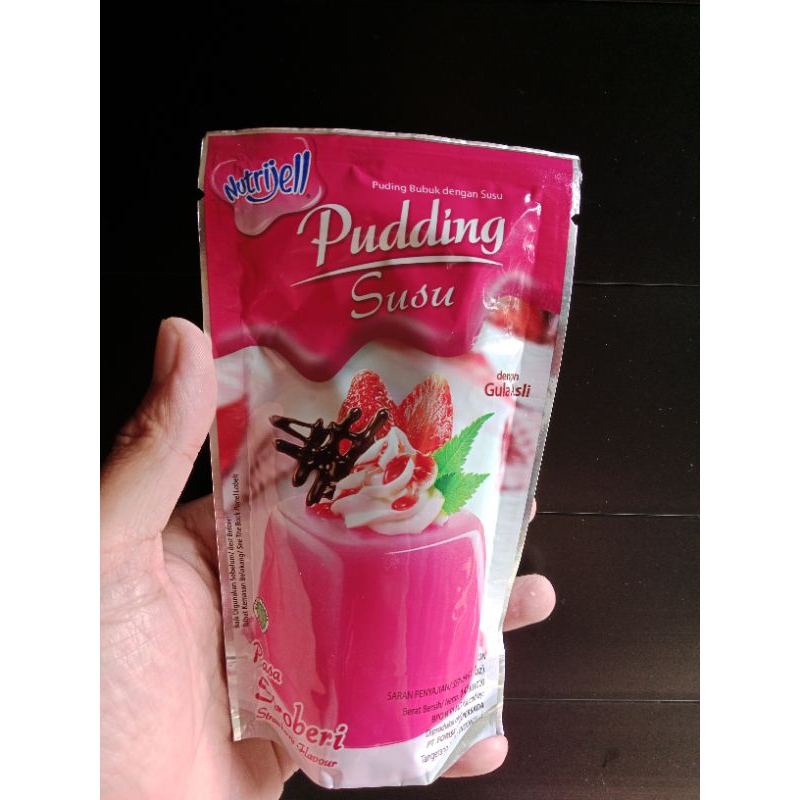 

Pudding Susu Nutrijell Rasa Stroberi Kemasan 145 Gram