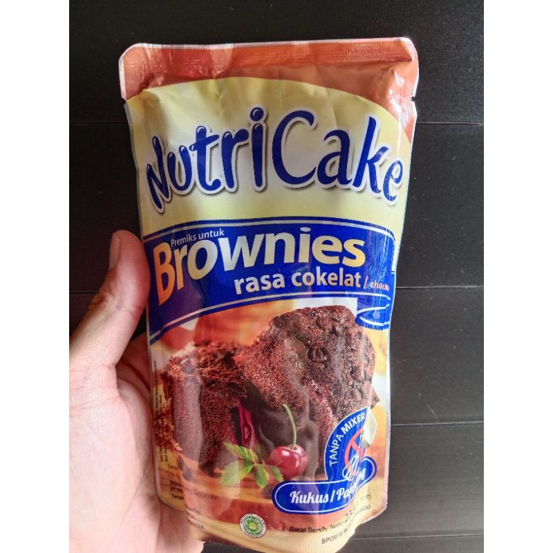 

Nutricake Brownies Rasa Cokelat Kemasan 230 Gram