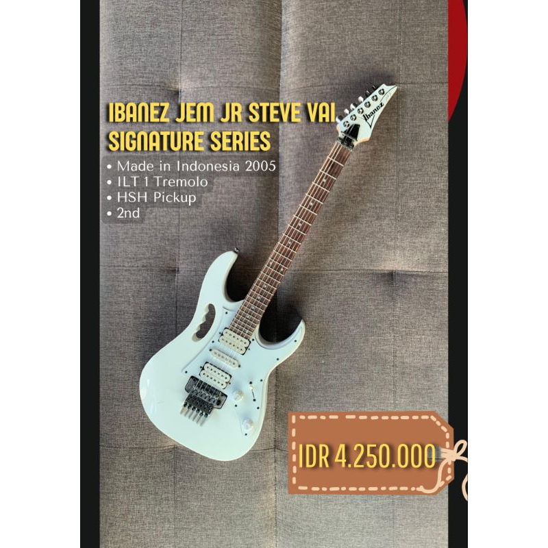 Ibanez jem jr Steve vai signature series plus admin 7.5%