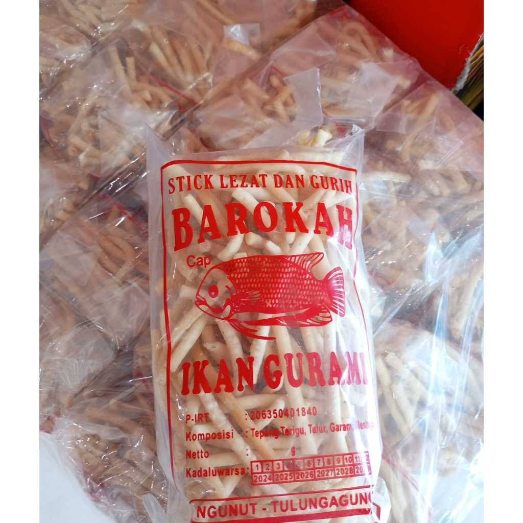 

STIK LEZAT DAN GURIH BAROKAH CAP IKAN GURAMI 1 BAL ISI LIMA BIJI