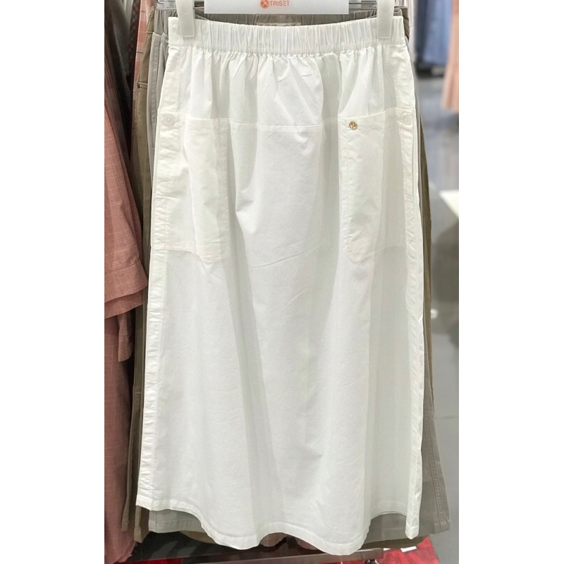 Triset Rok wanita White