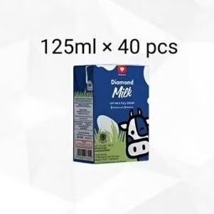 

susu uht diamon full cream 125 x 40