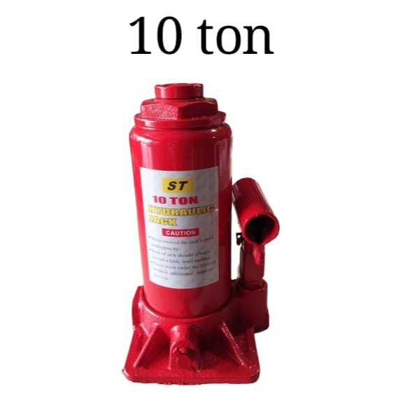 (10 ton) Dongkrak mobil botol / hydraulic jack Rush