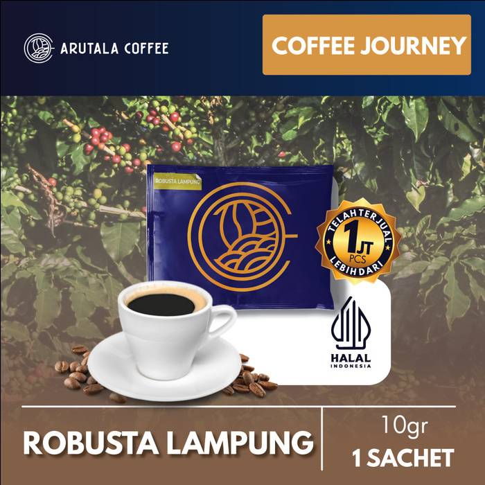 

ARUTALA Coffee Journey - Robusta Lampung (1 Pcs - 10gr)