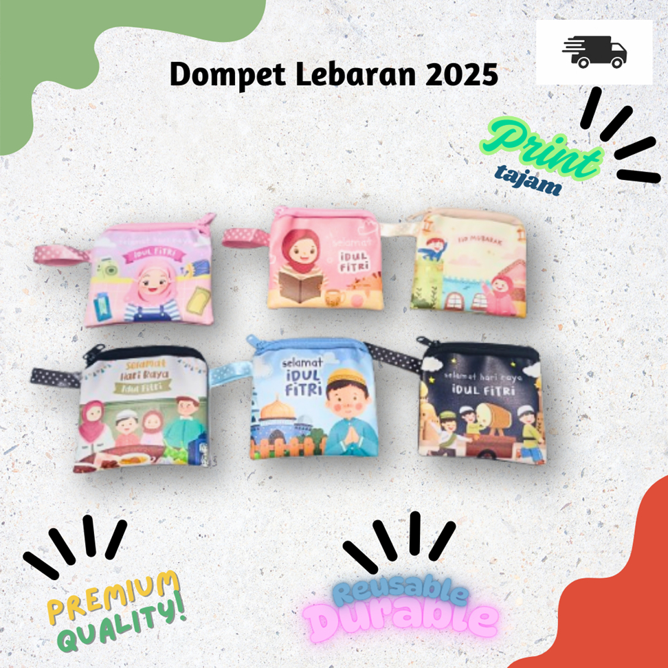 

Dompet Lebaran | Amplop Lebaran | THR | Angpao 2025 print Tajam, reusable, durable