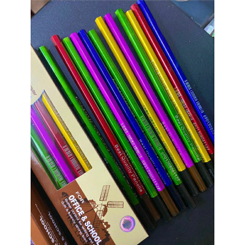 

pensil zhonghua 2b 12pcs