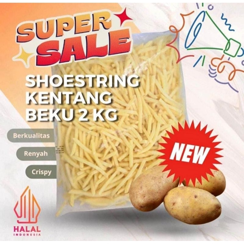 

Kentang Shoestring 2 kg
