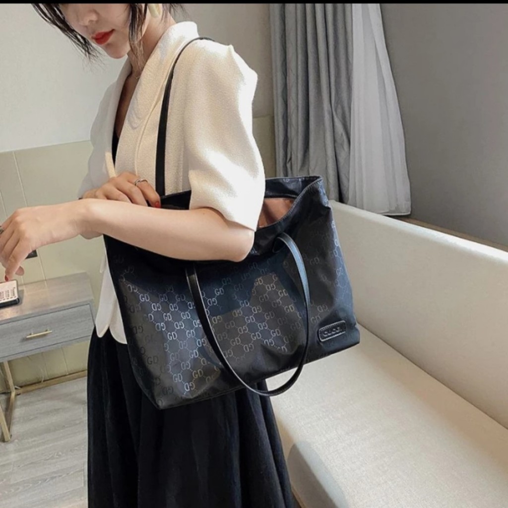 Tas Tote Bag Travel Bag Totebag Wanita Import Premium Jumbo Kuliah Fashion