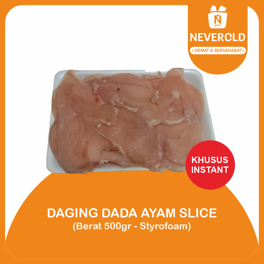 

DAGING DADA AYAM SLICE 500GR - STYROFOAM