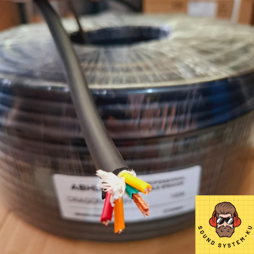 KABEL SNAKE ISI 4 ASHLEY USA-404SN FULL TEMBAGA / PER 1 METER