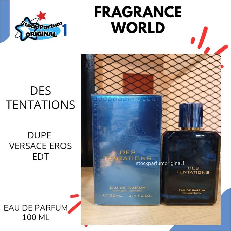 FRAGRANCE WORLD DES TENTATIONS EDP 100ML