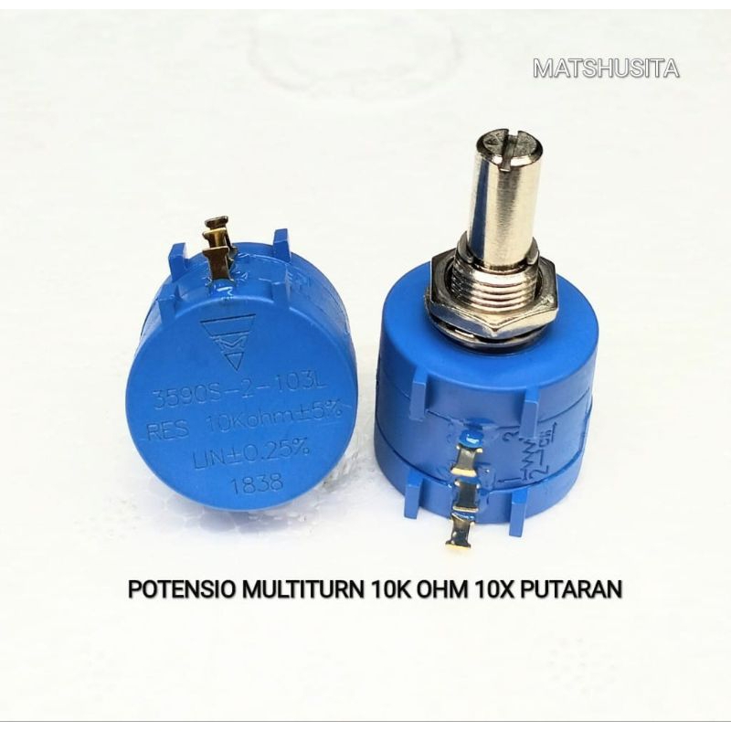 Potensio Multiturn Matshusita 10K Ohm 10 Putaran