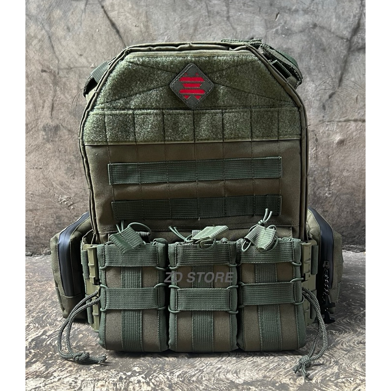 KLU Body Vest Duplikat Black Mamba Hijau/Body Vest Tactical Hijau